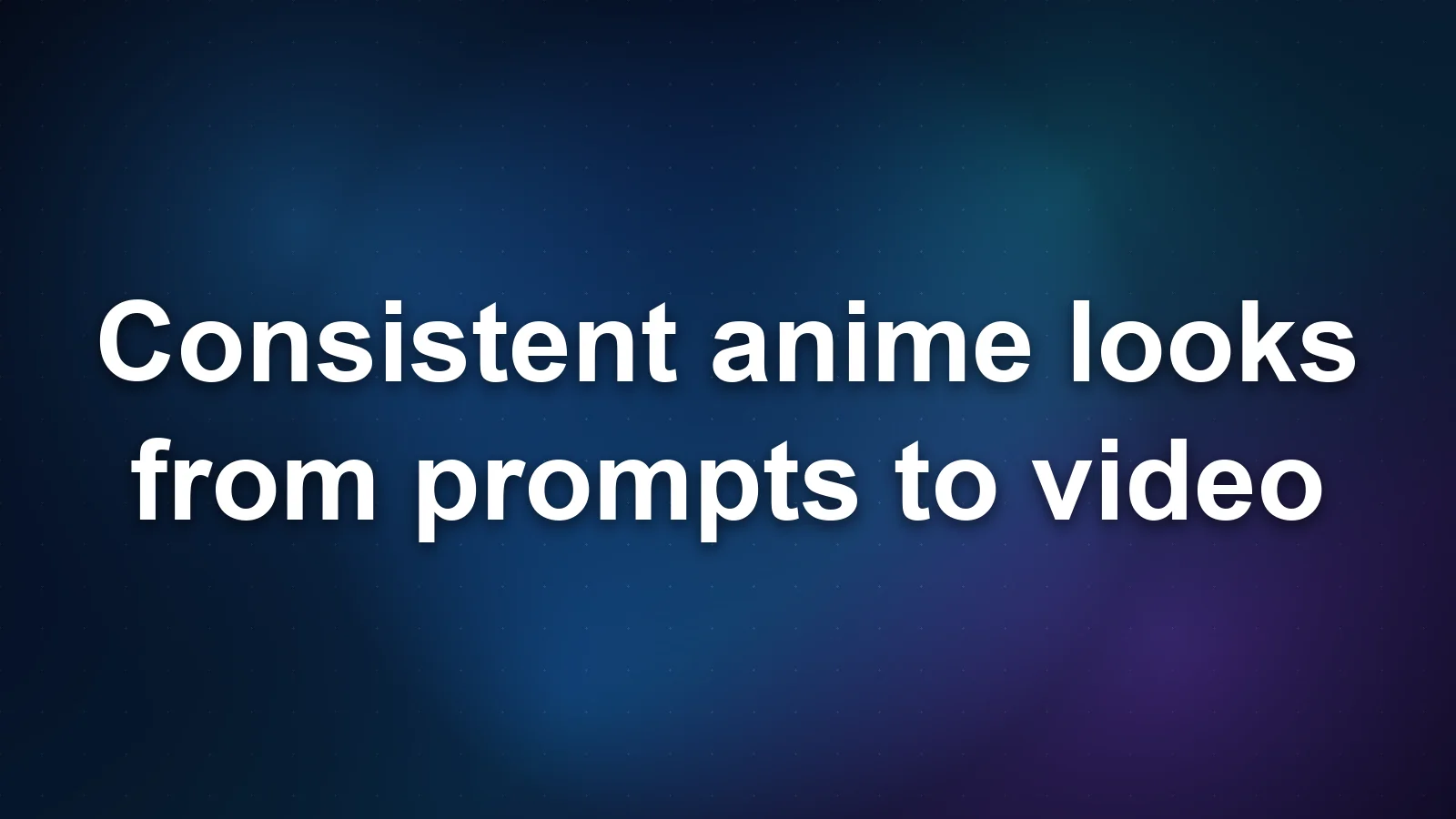 FLUX 3 Anime Style: How to Get Consistent Anime Looks